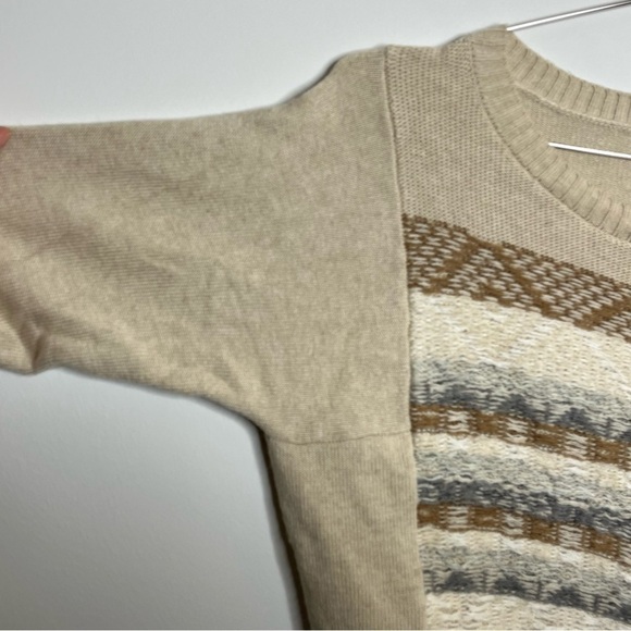 J. Crew Factory Merino Wool Blend Knit Sweater Crew Neck - Picture 3 of 8